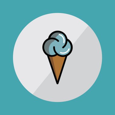 Vektör illüstrasyonu, simge ögesi arkaplanı