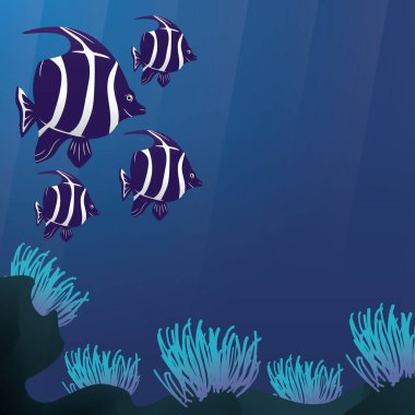 Desenli arkaplan biçimlendirilmiş vektör çizimi