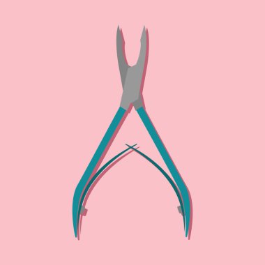 Diş düzlüğü simgesi, vektör illüstrasyonu