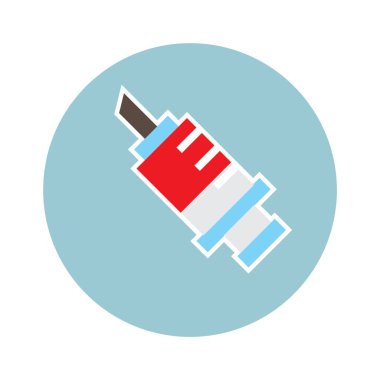 Modern b 'nin vektör illüstrasyonu tıbbi simgeden yoksun