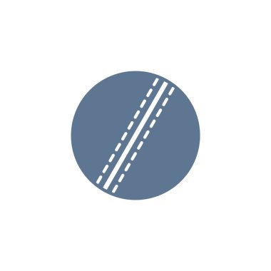 Beyzbol topu ikonu. vektör illüstrasyonu