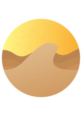 Tek bir sarı kabuğun vektör çizimi