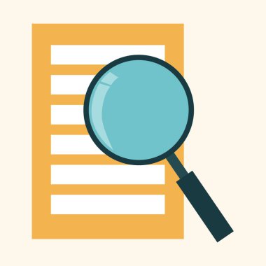 Arama motoru optimizasyon tasarımı, vektör illüstrasyon eps10 grafiği