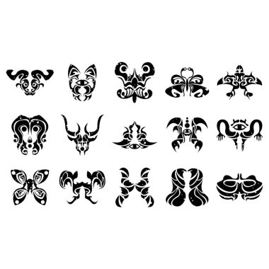 Basit grafik simgesi vektör illüstrasyonu