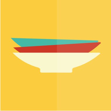 Bir bardak sosisli sancağın vektör çizimi