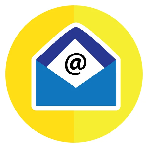 Mail Icon Vektor Illustration — Stockvektor