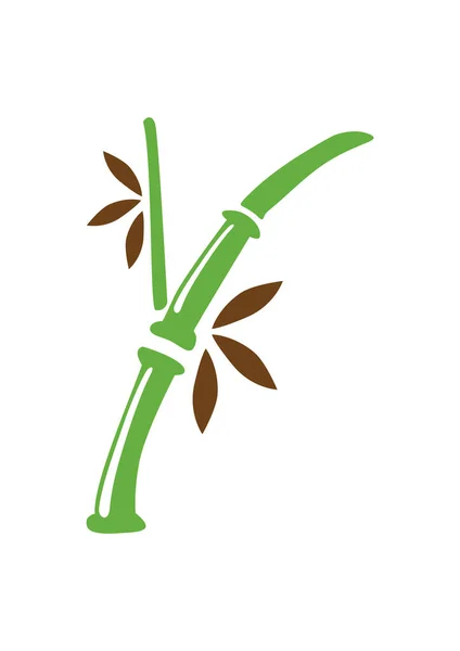 Vektorillustration Einer Grünen Pflanze — Stockvektor