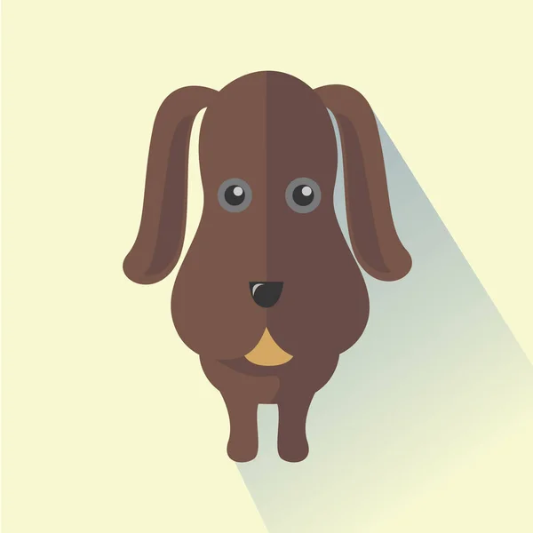 Απεικόνιση Διάνυσμα Σκύλου Φόντο Στοιχείο Εικονίδιο — Διανυσματικό Αρχείο