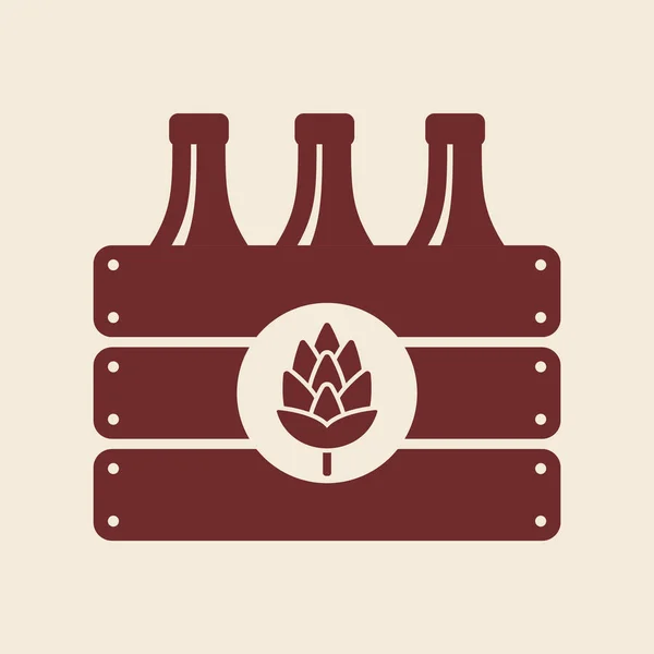 Ilustração Vetorial Criativa Cerveja — Vetor de Stock