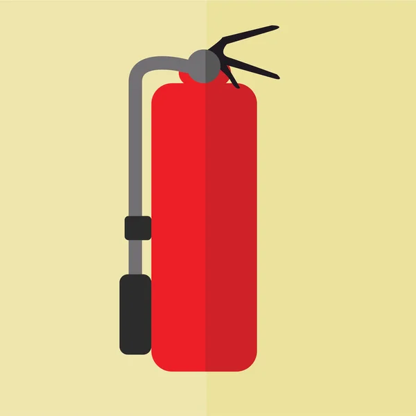 Illustration Vectorielle Icône Service Incendie — Image vectorielle