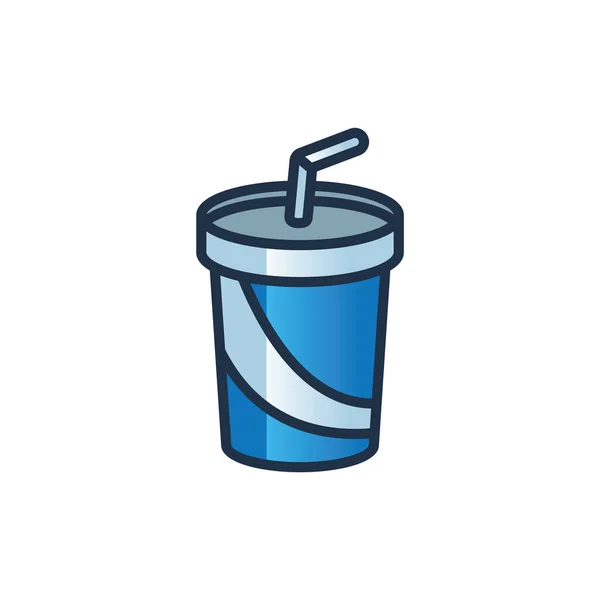 Kaffeetasse Symbol Vektor Illustration — Stockvektor