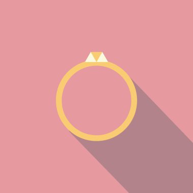 halka vektörü, düz simge