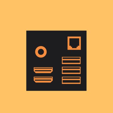 belge simgesi vektör illüstrasyonu