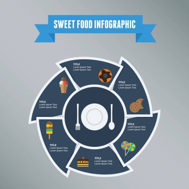 Basit grafik simgesi vektör illüstrasyonu