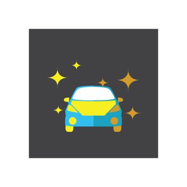 arabanın yaratıcı vektör çizimi