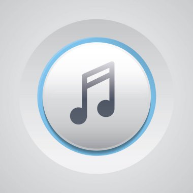  düğme simgesi, vektör çizimi 