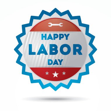 ABD etiketinin yaratıcı vektör illüstrasyonu