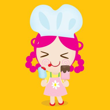 Vektör illüstrasyonu, simge ögesi arkaplanı