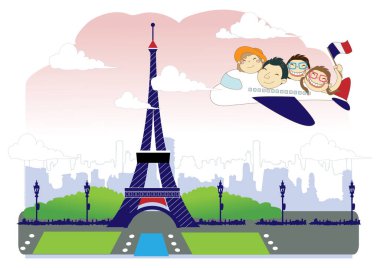 Paris, Fransa 'daki Eyfel Kulesi