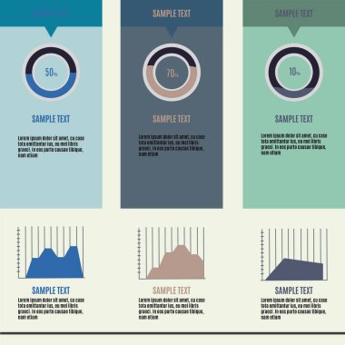 Tasarımınız için vektör ögeleri kümesi