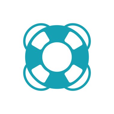 yaşam şamandırası vektör illüstrasyonu