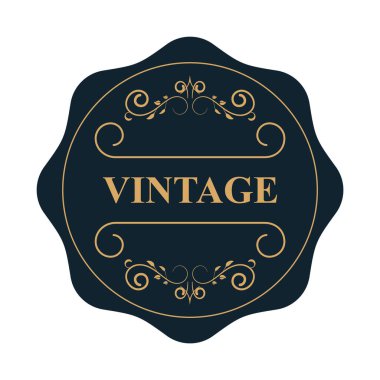 soyut vintage arkaplan vektör çizimi