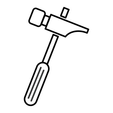 Modern oto tamir simgesinin vektör illüstrasyonu