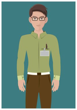 Basit renk vektör illüstrasyonu