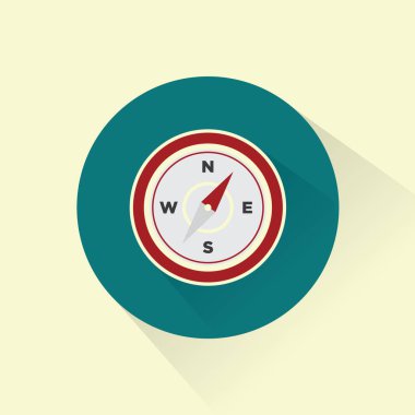 Pusula simgesi vektör resimlemesi