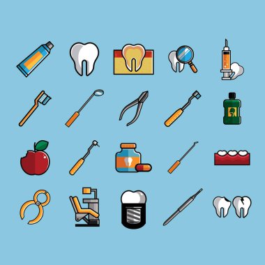 Vektör illüstrasyonu, simge ögesi arkaplanı