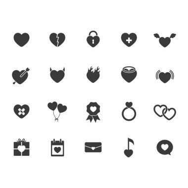 basit simgelerin vektör kümesi