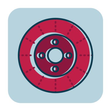 Kumarhane simgesinin vektör illüstrasyonu