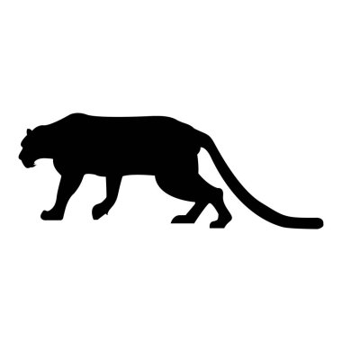 Bir dinozorun silueti.