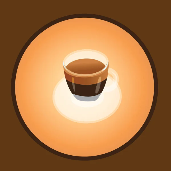 Ikona Šálku Kávy Vektorové Ilustrace — Stockový vektor