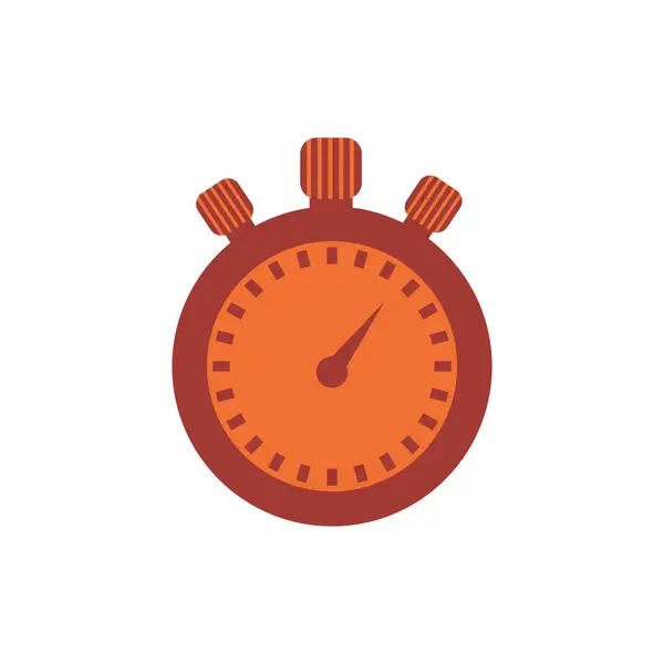 Stopwatch Icon Vector Illustration — Stock Vector