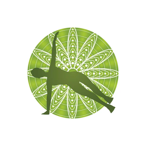 Çiçek tasarım elementinin vektör çizimi