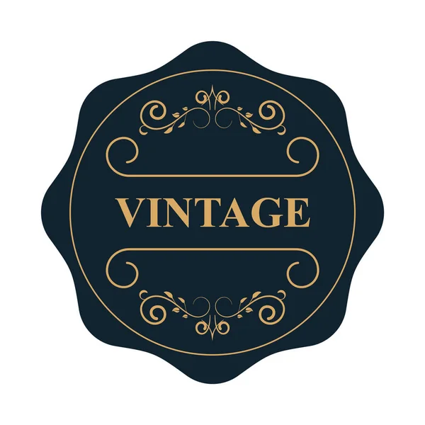 Astratto Vintage Sfondo Vettoriale Illustrazione — Vettoriale Stock