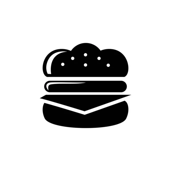 Vektor Illustration Burger Ikon — Stock vektor