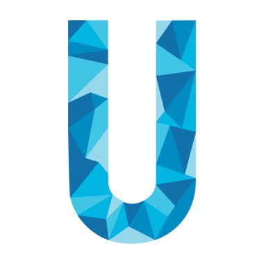 Tasarımınız için bir yazı tipinin vektör çizimi