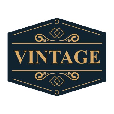 soyut vintage arkaplan vektör çizimi