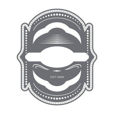 Tasarımınız için vektör etiketi