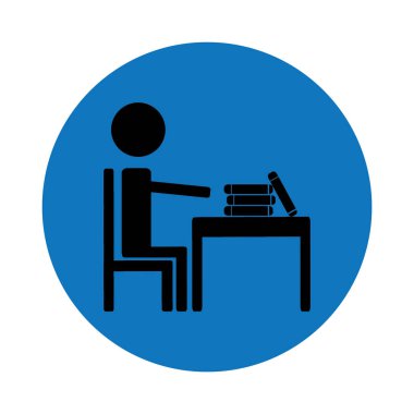 Dizüstü bilgisayarda uyuyan bir adamın vektör çizimi