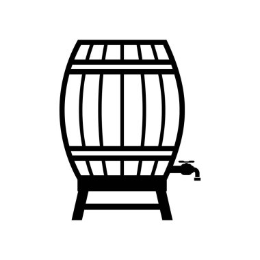 Basit grafik simgesi vektör illüstrasyonu