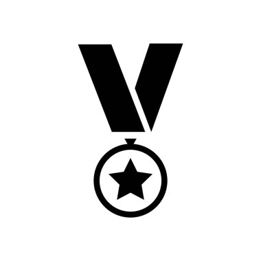 Basit grafik simgesi vektör illüstrasyonu