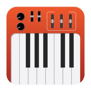 Basit renk vektör illüstrasyonu