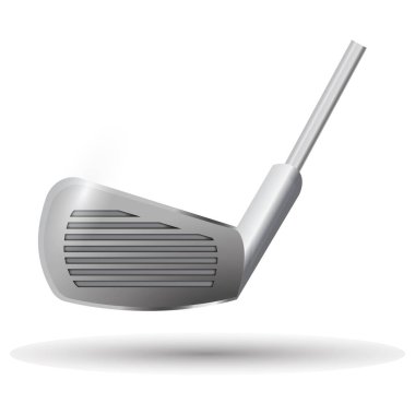 golf ikonu vektör illüstrasyonu
