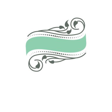 Restoranın logosunun vektör çizimi