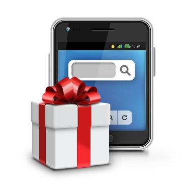 Akıllı telefonlu akıllı telefon.