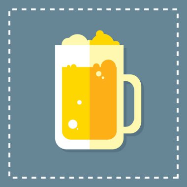 Basit grafik simgesi vektör illüstrasyonu 