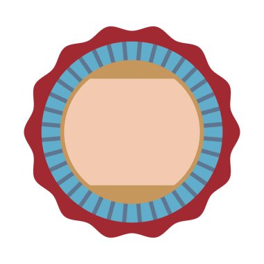 Etiketin yaratıcı vektör illüstrasyonu